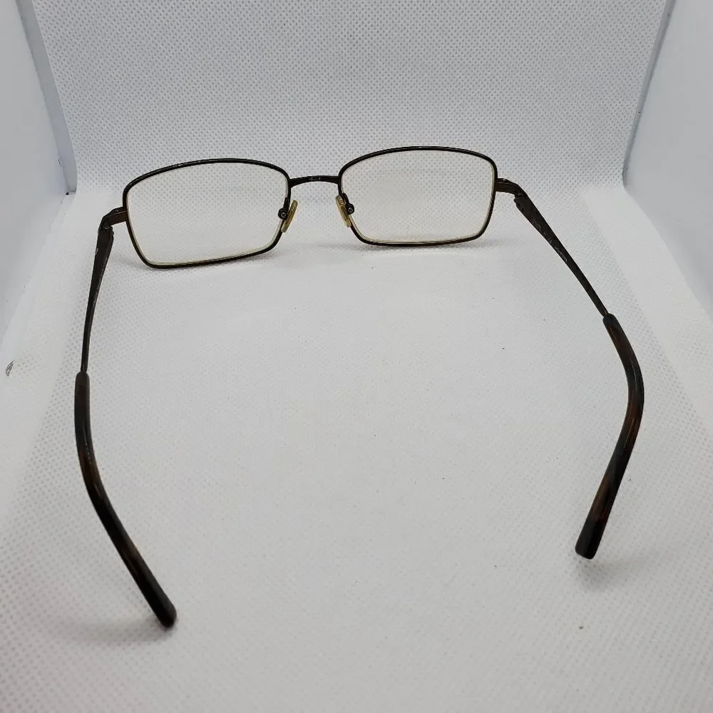 Chaps Brown Titanium Prescription Glasses Frames